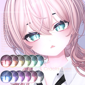 【16 Avatars】Cracks Eye Textures 缩略图 2