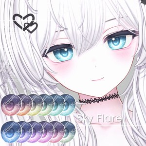 【16 Avatars】 Sky Flare Eye Textures