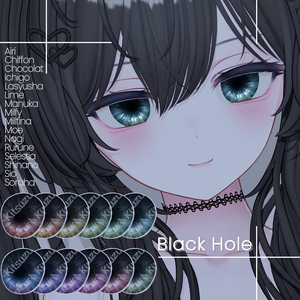 【16 Avatars】 Black Hole Eye Textures