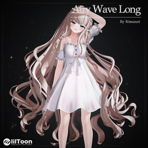 [16 Avatars] Airy Wave Long Hair