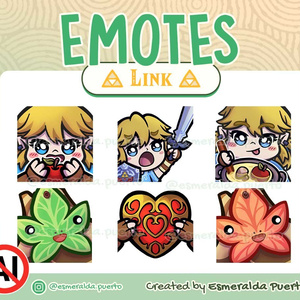6 The Legend Of Zelda: Link Emotes