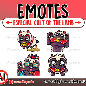 4 Special Cult of the Lamb Emotes