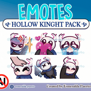 Emotes Pack Hollow Knight