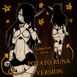 [VRC] ルナのための古い漫画のテクスチャセット [Rubberhose Runa] 缩略图 5