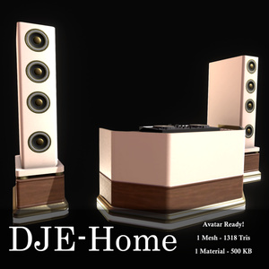 DJE-Home - A Portable DJ Booth for VRChat 缩略图 3