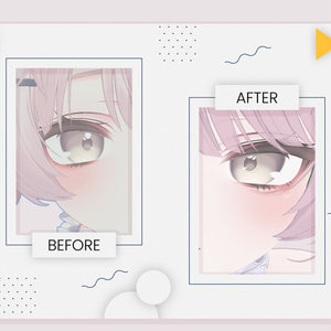 【ミルフィｰMilfyｰ】激カワmakeup texture 画像編集ソフト不要簡単導入【Unity画面で導入説明動画有】 缩略图 4