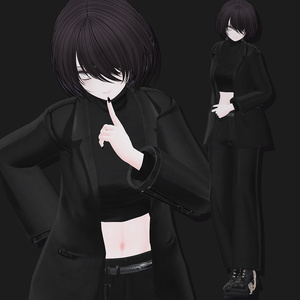 【VRChat3D衣装】Parallax 「しなの/真央/海咲/ラシューシャ/まるぼでぃ/キリセ対応」by シャイメイ理 缩略图 9