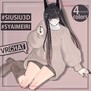 【VRChat3D衣装】 Sleepless【SiuSiu /対応】