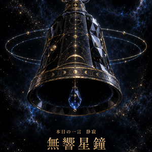  【一点物神器】無響星鐘｜内なる声を迎える宇宙の鐘｜MDX-20260913-01