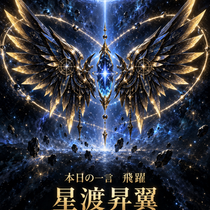 【一点物神器】星渡昇翼｜新たな世界へ飛躍する宇宙の双翼｜MDX-20260915-01