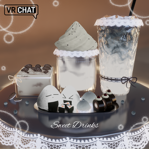 {3D model} Sweet Drinks Pack