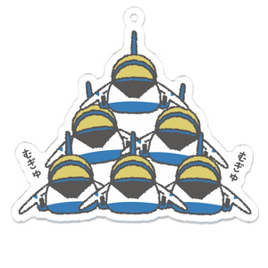 むぎゅむぎゅぶるーいんぱるすっ！キーホルダー