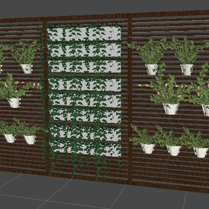 垂直植木鉢 / Vertical garden