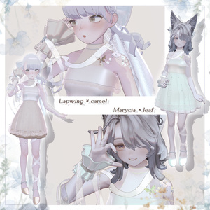 ⊹ ࣪ ˖ Sheer Veil Dress ⊹ ࣪ ˖【 複数アバター対応 】 缩略图 7