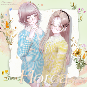『 Floréa 』複数アバター対応衣装