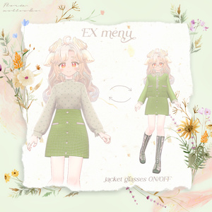 『 Floréa 』複数アバター対応衣装 缩略图 10