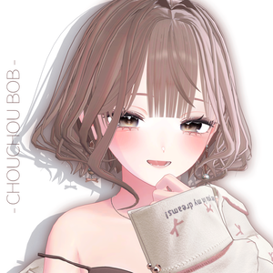 ⊹˚. ♡シュシュボブ - Chouchou Bob -【VRC用Hair】