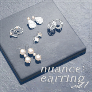 nuance earring vol.1【5種セット】