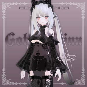 【9アバター対応】GothicChina【VRChat】 缩略图 2