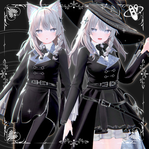 15アバター対応】WiccaMaid【VRChat】 - NookNook〈ﾇｰｸﾇｯｸ〉 - BOOTH