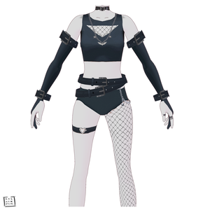 【Vroid用】Incubus/ Succubus Outfit