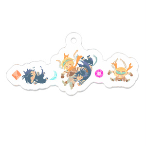 sorobaraアクリルキーホルダー(3連)