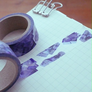 蛍石 - 紫 | マスキングテープ
