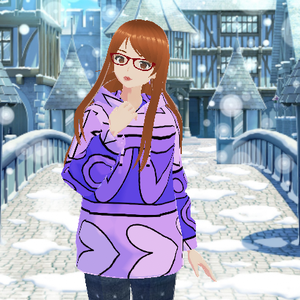 Indigo Winter Hoodie