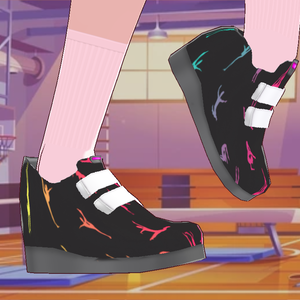 Neon Gymnast shoes