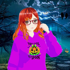 "Too Cute To Spook" Hoodie Set (6)
