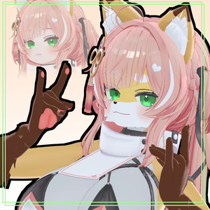 イチゴのケモノマズルシェイプキーアセット 缩略图 2