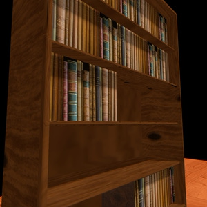 【3Dモデル】本棚 【無料配布】 缩略图 3