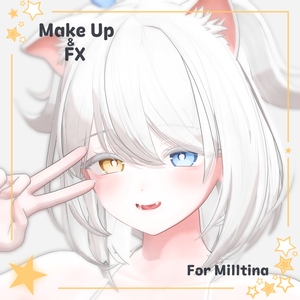 Milltina用 No.1 Make Up Texture & Face Preset