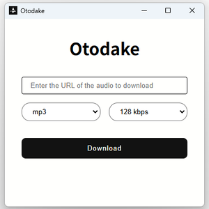 otodake - mp3ダウンローダー