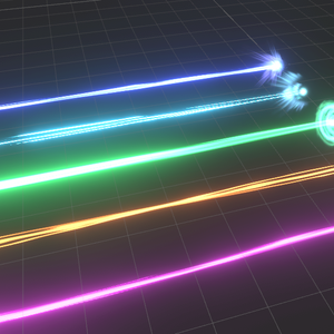 【Unity】VRC向けビーム5種盛り