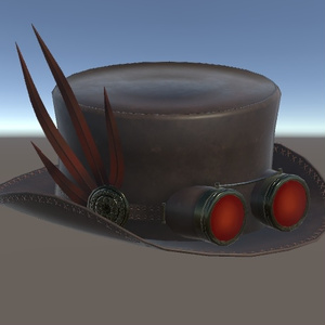 3D Model] Steampunk Hat vol.2