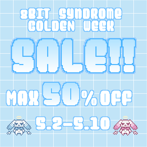 🩵8bit Syndrome  Goldenweek Sale!!🩵