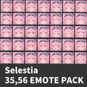 35,56 Face Emote Package for Selestia 3.0 SDK [35,56 Face Emote Package