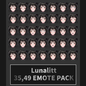35,49 Face Emote Package for Lunalitt [Lunalitt] 3.0 SDK,VCC [35,49 Face Emote Package]
