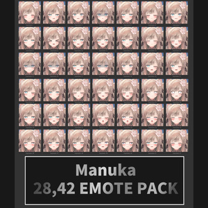 28,42 Face Emote Package for Manuka [Manuka] 3.0 SDK, VCC [28,42 Face Emote Package]