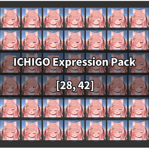 イチゴ [ICHIGO] 28,42個 表情 パッケージ [28,42 Face Emote Package]