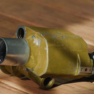 Soviet Artillery Monocular PAB-2M — Game-Ready Asset (VRChat / VRM Optimized)