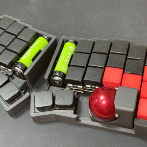 torabo-tsuki トラックボール付き無線分割キーボードキット - のぎけす 