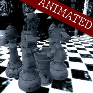 【VRChat】チェスの王座のアニメーション - Throne of Chess Animation