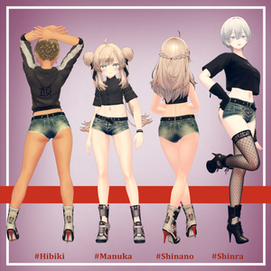 DenimHotPants 【複数アバター対応】 缩略图 2