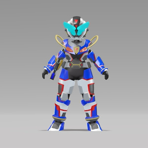 【複数アバター対応VRヒーロー変身ギミック】ライズダイバーガンマ - RISEDIVER-GAMMA 缩略图 17