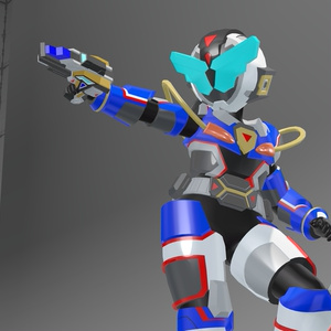 【複数アバター対応VRヒーロー変身ギミック】ライズダイバーガンマ - RISEDIVER-GAMMA 缩略图 21