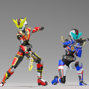 【複数アバター対応VRヒーロー変身ギミック】ライズダイバーガンマ - RISEDIVER-GAMMA 缩略图 45