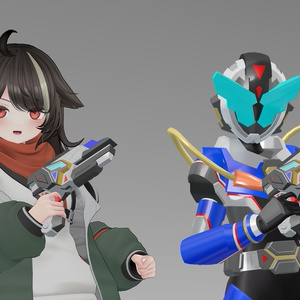 【複数アバター対応VRヒーロー変身ギミック】ライズダイバーガンマ - RISEDIVER-GAMMA 缩略图 10