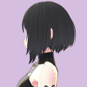 【Vroid】ショートボブMk-II【ヘアプリセット】